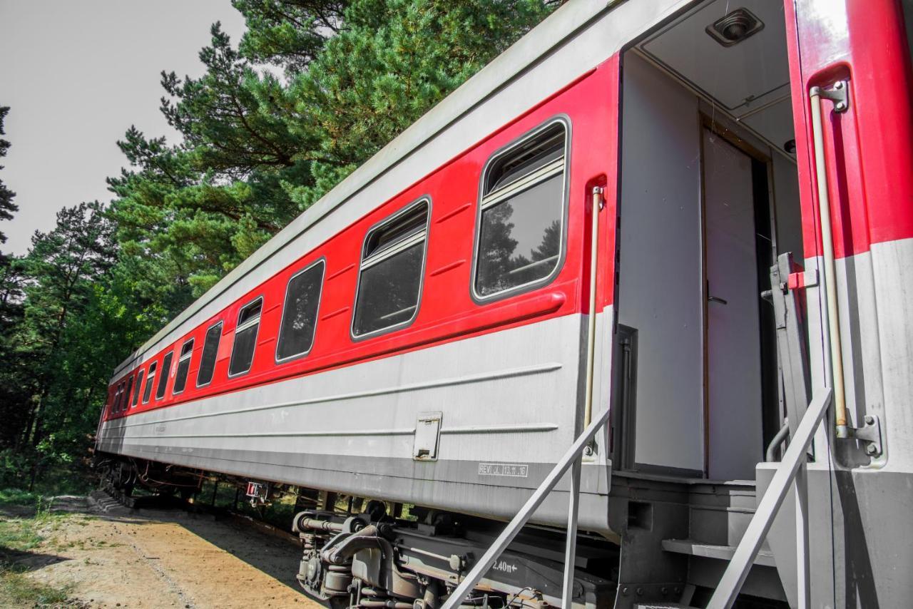 Palanga Camping Compensa Hostel Eksteriør billede